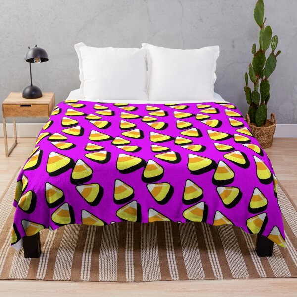 Item preview, Candy Corn Halloween Fall Autumn Purple designed and sold by funnytshirtemp.