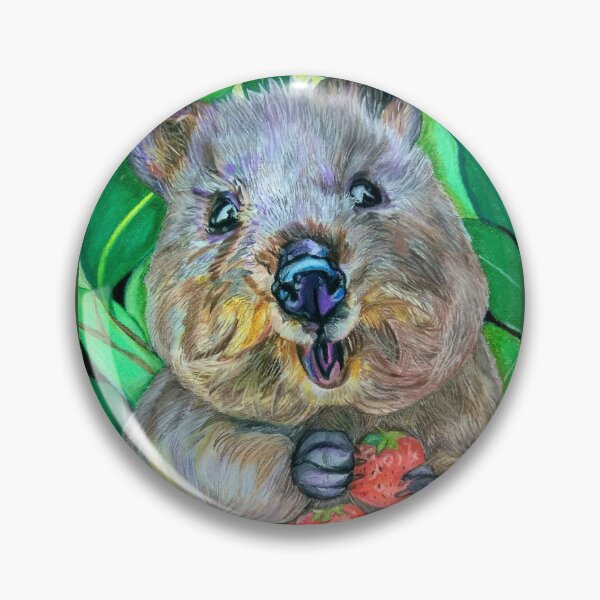 Item preview, Quokka with Strawberries designed and sold by MariaSibireva.