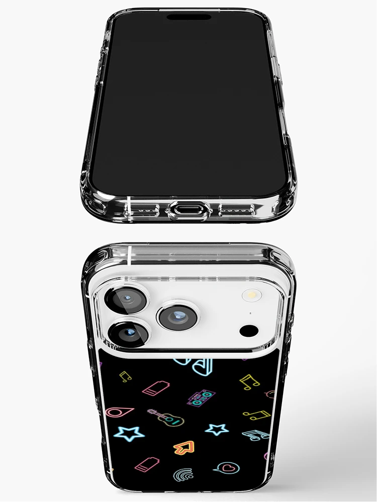 Thumbnail 3 of 5, iPhone Case, Random Neon Pattern designed and sold by Rohith Augustine.