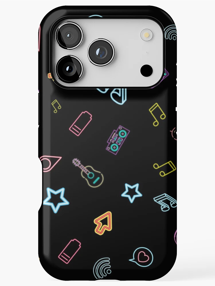 Thumbnail 1 of 4, iPhone Case, Random Neon Pattern designed and sold by Rohith Augustine.