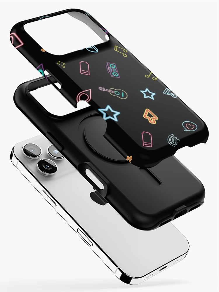 Thumbnail 2 of 4, iPhone Case, Random Neon Pattern designed and sold by Rohith Augustine.