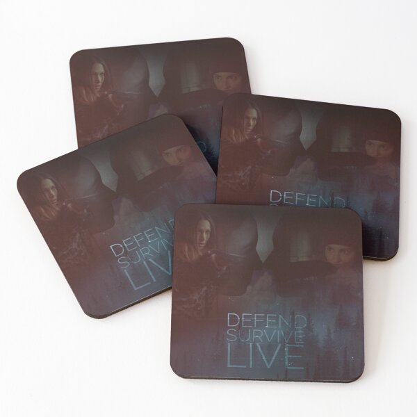 Item preview, Wayhaught Defend Survive Live designed and sold by MuchMoreRetro.