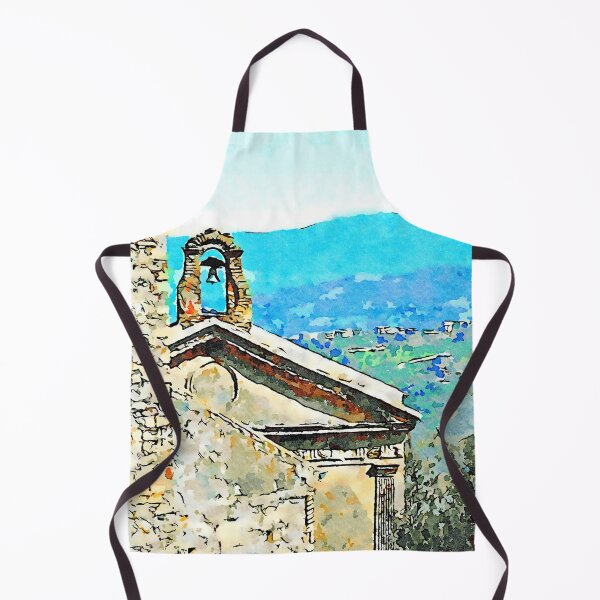 Item preview, Glimpse with church and landscape designed and sold by Giuseppe Cocco.