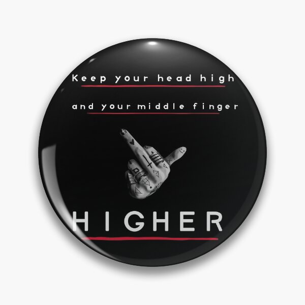 Item preview, Keep Your Head High and your Middle Finger Higher designed and sold by The Snug & Sassy.