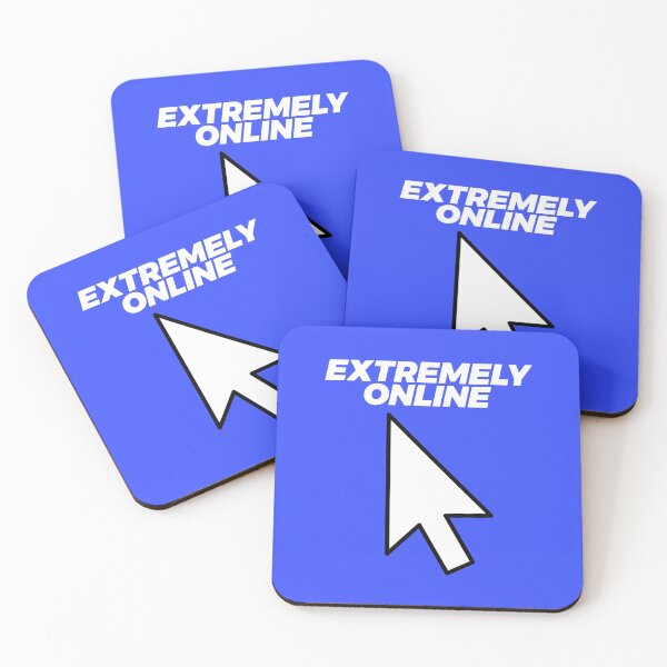 Item preview, Extremely Online with UI Pointer Arrow Cursor designed and sold by ClickForMore.