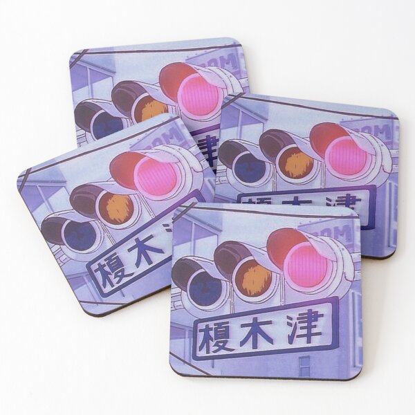 Item preview, Aesthetic lofi anime traffic lights designed and sold by WanderAesthetic.