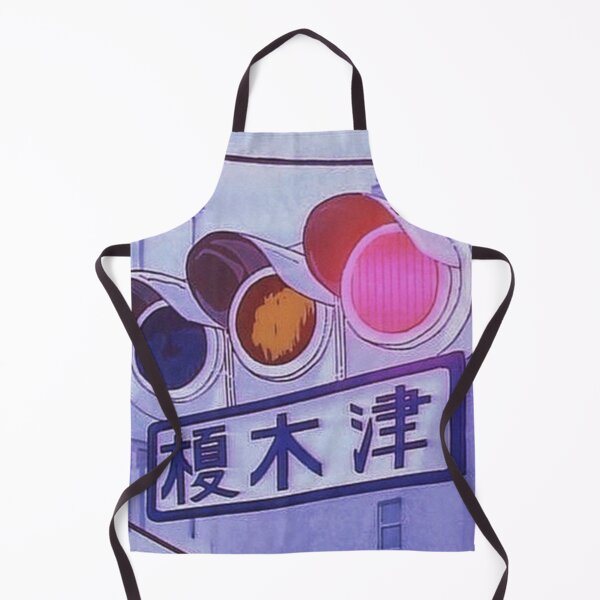 Item preview, Aesthetic lofi anime traffic lights designed and sold by WanderAesthetic.
