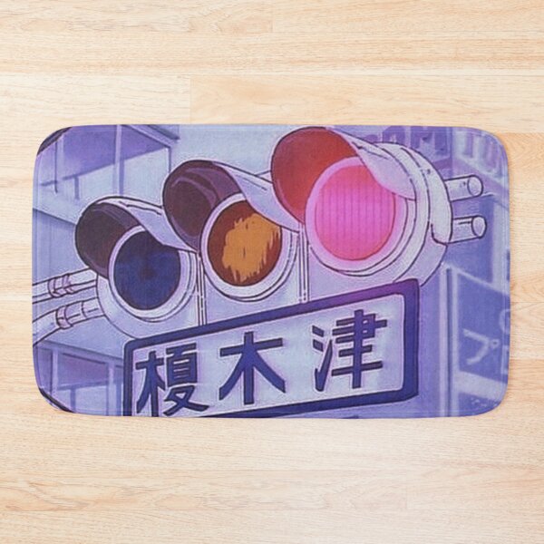 Item preview, Aesthetic lofi anime traffic lights designed and sold by WanderAesthetic.