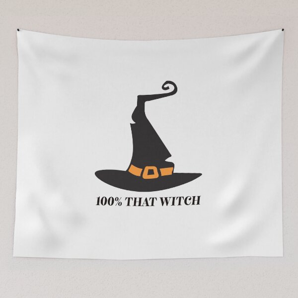 Item preview, Halloween 100% That Witch designed and sold by flying-flamingo.