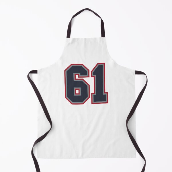 Item preview, 61 Navy Grey Red Sports Number Sixty-One designed and sold by HelloFromAja.