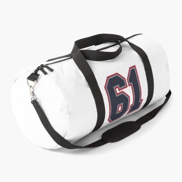 Item preview, 61 Navy Grey Red Sports Number Sixty-One designed and sold by HelloFromAja.