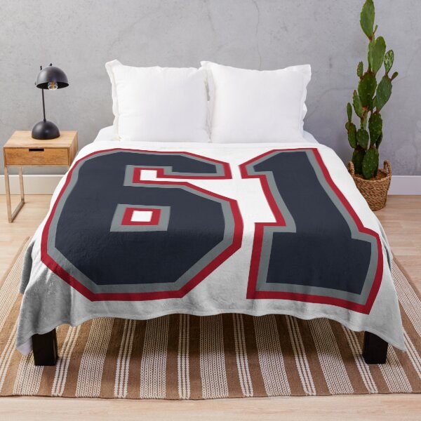Item preview, 61 Navy Grey Red Sports Number Sixty-One designed and sold by HelloFromAja.