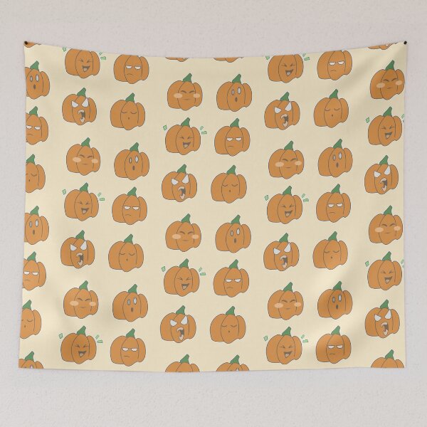 Item preview, Pumpkin faces cute cartoon sticker pack  designed and sold by SoLittleSteph.