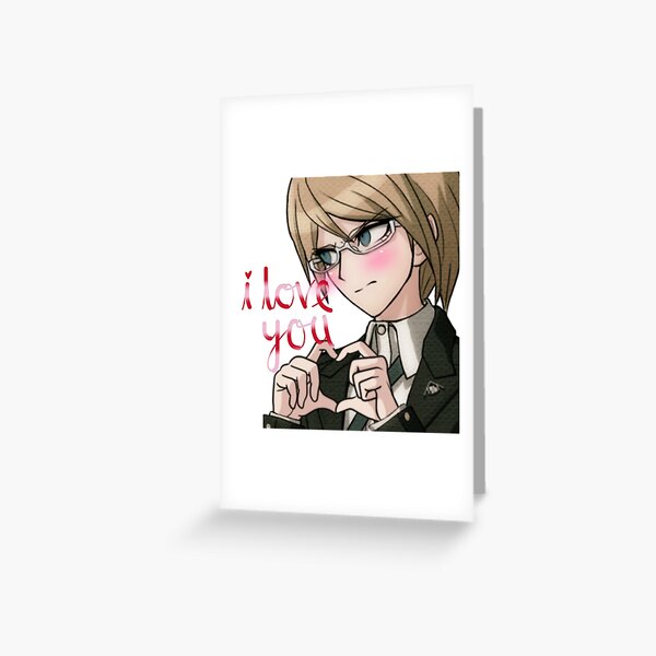 Emo Byakuya Togami Danganronpa Greeting Card By M00nch1ld Redbubble