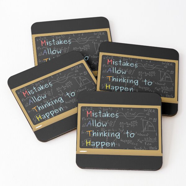 Item preview, Mistakes Allow Thinking to Happen designed and sold by EclairVanilla.