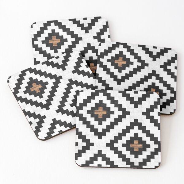 Item preview, Urban Tribal Pattern No.16 - Aztec - Concrete and Wood designed and sold by Zoltan Ratko.