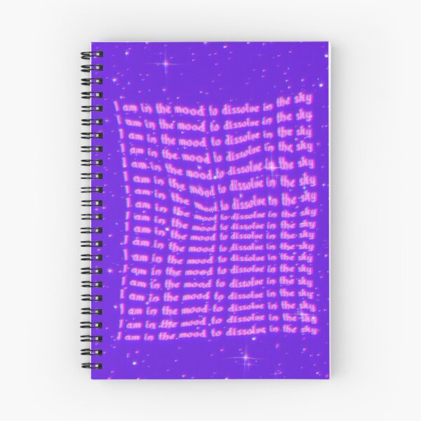 Item preview, mood to dissolve int he sky- pink glitter lofi aesthetic designed and sold by WanderAesthetic.