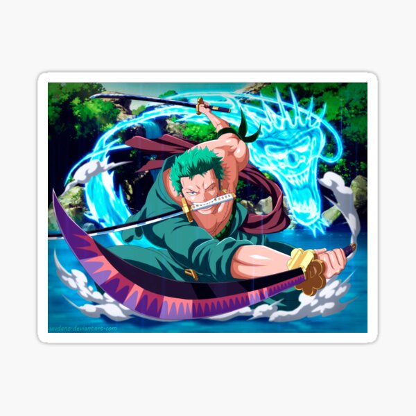 Roronoa Zoro Stickers | Redbubble