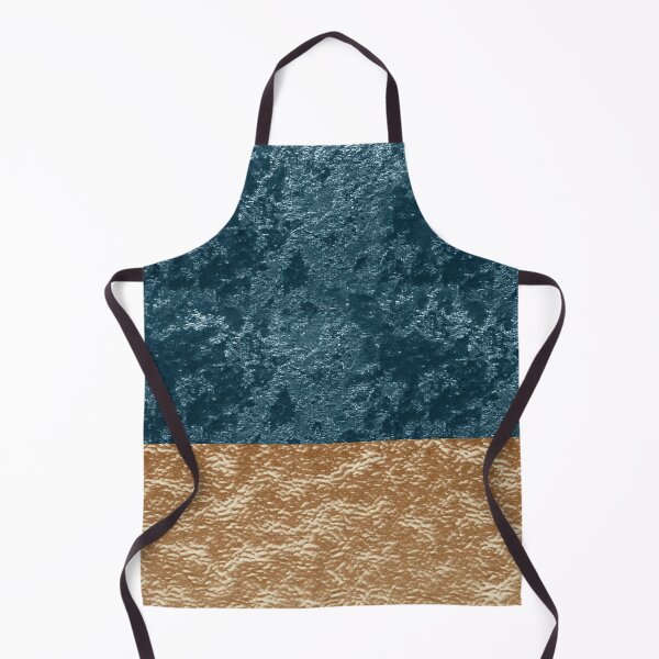 Item preview, Sky teal velvet and golden luxe designed and sold by peggieprints.