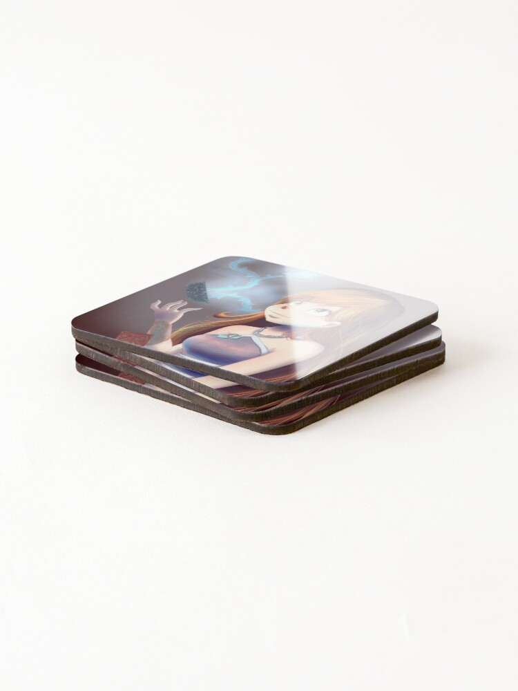 Thumbnail 4 of 5, Coasters (Set of 4), Collection designed and sold by Laynaria.
