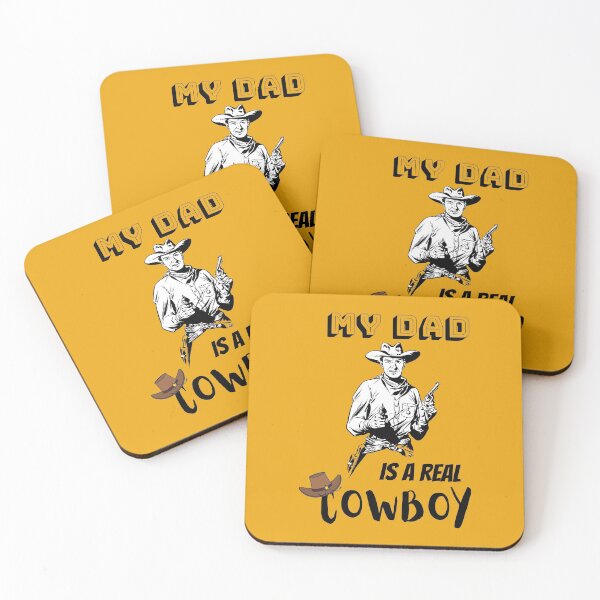 Item preview, My dad is a real cowboy designed and sold by Funtastic-GOODS.