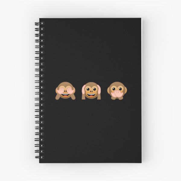 Item preview, 3 Wise Monkeys: see no evil, hear no evil, speak... designed and sold by Happy Puppy Print On Demand.