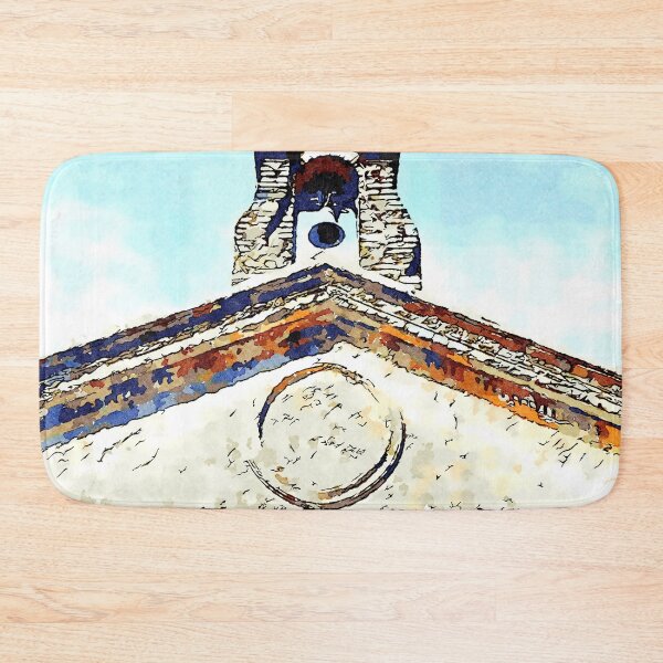 Item preview, Tympanum and small bell tower of Laureana Cilento church designed and sold by Giuseppe Cocco.