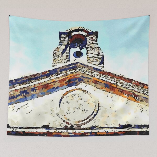 Item preview, Tympanum and small bell tower of Laureana Cilento church designed and sold by Giuseppe Cocco.