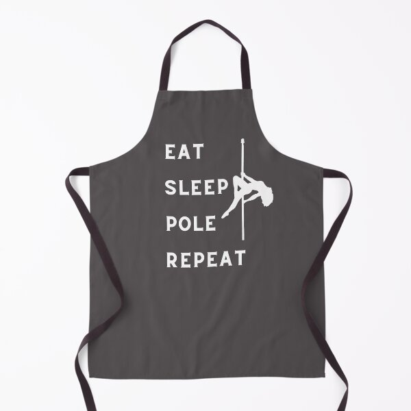 Item preview, Eat Sleep Pole Repeat Funny Pole dance tshirt designed and sold by Mommaspouch.