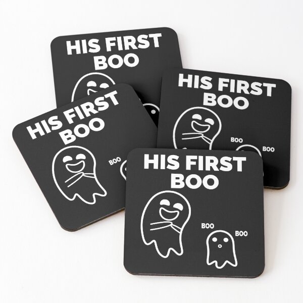 Item preview, HIS FIRST BOO FUNNY GHOST HALLOWEEN designed and sold by TheFirstOne.