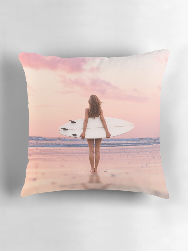 Thumbnail 3 von 4, Kissen, Surf Dream designt und verkauft von galdesign.