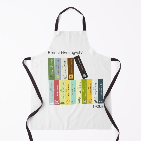 Item preview, Ernest Hemingway book print, 1920s designed and sold by UndertoneShop.