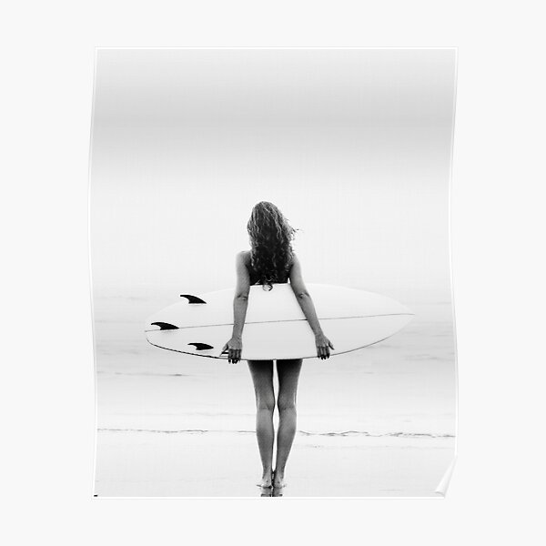 Surf Girl Poster