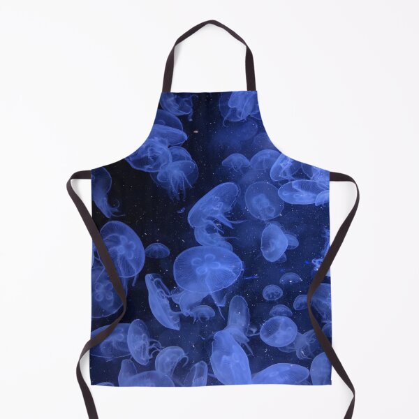 Item preview, transparent Jelly fish in deep blue sea designed and sold by abhishekarts.