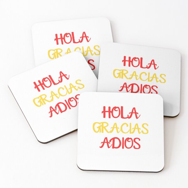 Item preview, hola gracias adios español designed and sold by AnujShah7.
