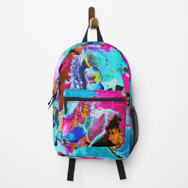 Item preview, Bright and vibrant neon colors abstract art work, patchwork of colours designed and sold by artxphi.