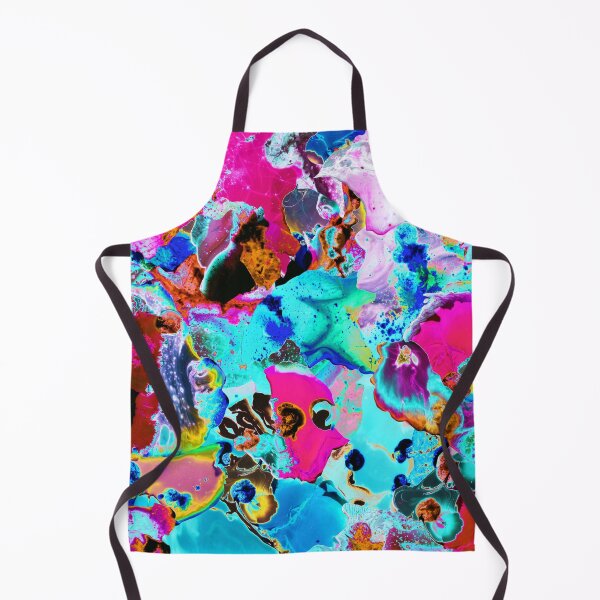Item preview, Bright and vibrant neon colors abstract art work, patchwork of colours designed and sold by artxphi.