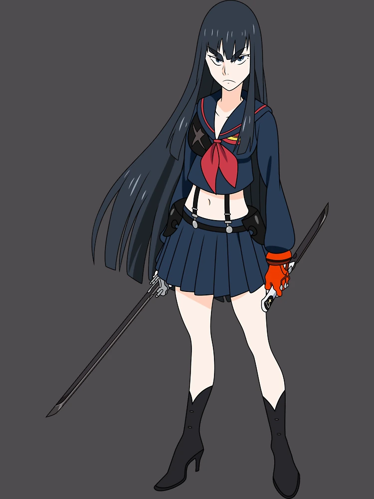 Thumbnail 6 von 6, Premium Oversized Pullover, Kiryuin Satsuki - Senketsu designt und verkauft von Racheya.