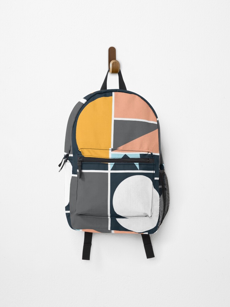 Thumbnail 1 of 3, Backpack, Abstract#39 designed and sold by process22.