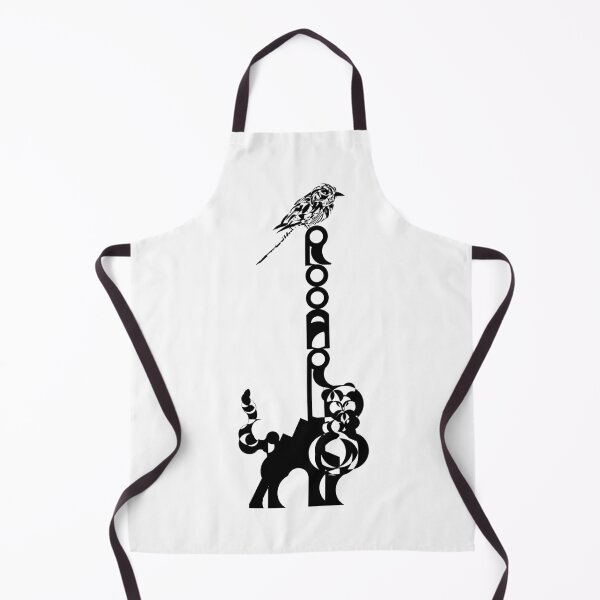 Item preview, Companions in Roar - Logoart with the word “Rooar” placed vertically on a feline's back and a bird on top. designed and sold by BDLVandFriends.