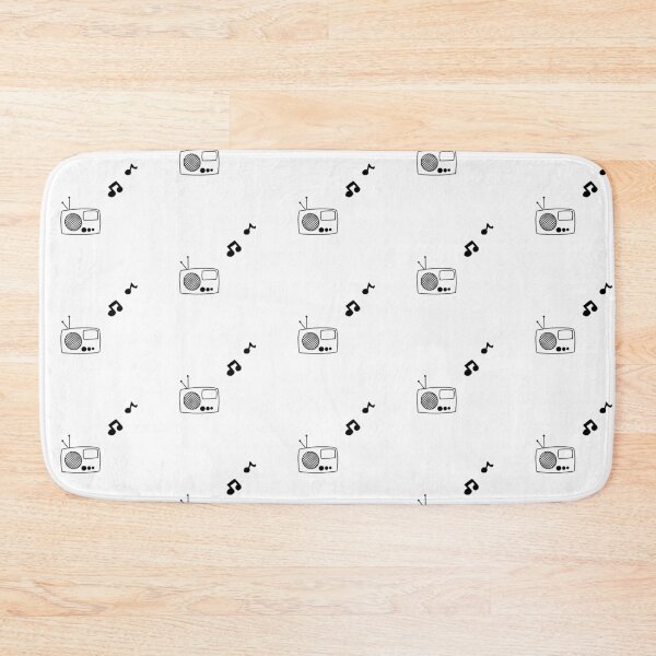 Item preview, Line Art Little Radio designed and sold by adesignworld.