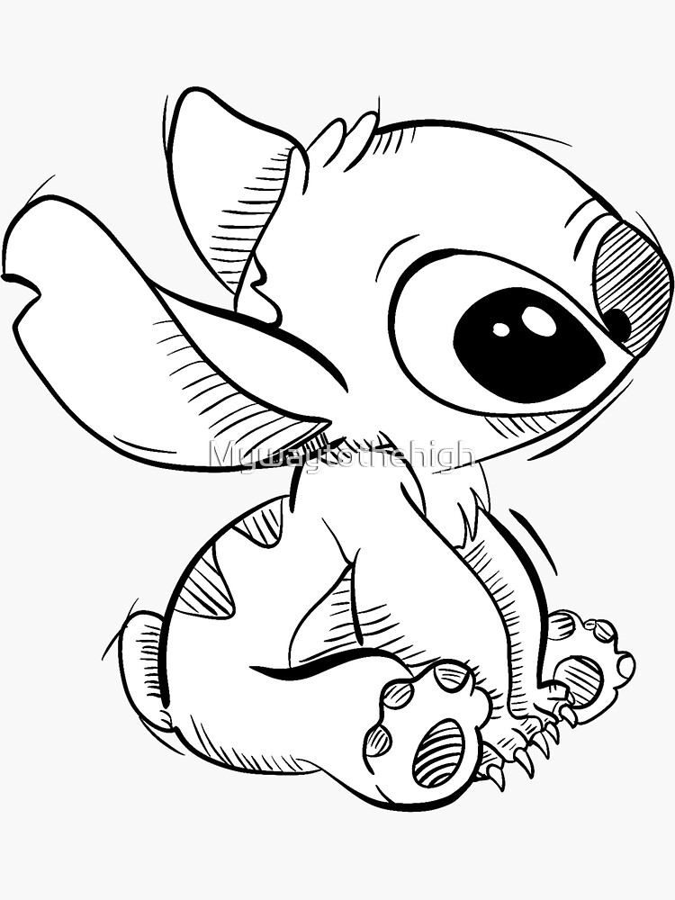 Résultat de recherche d'images pour baby stitch  Lilo and stitch  drawings, Stitch drawing, Lilo and stitch