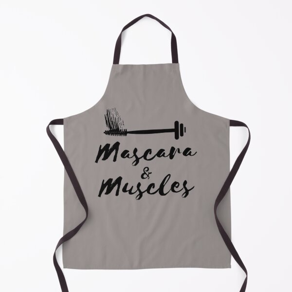 Item preview, Mascara and Muscles Women’s Workout Gym Motivational Motivation designed and sold by healmyvibe.