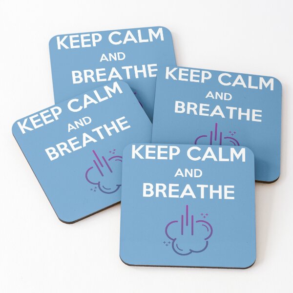Item preview, Keep Calm and Breathe designed and sold by razvigod.