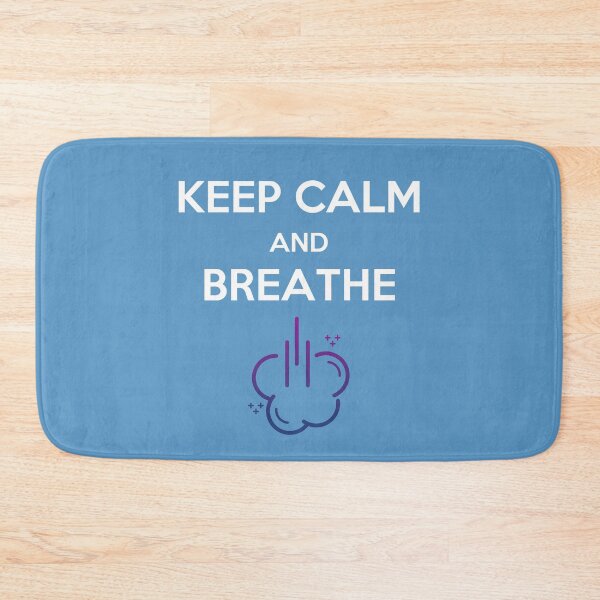Item preview, Keep Calm and Breathe designed and sold by razvigod.