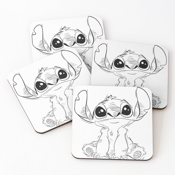 Aperçu de l'œuvre Brouillon de Stitch de Lilo et Stitch !! version frontale créée et vendue par Mywaytothehigh.