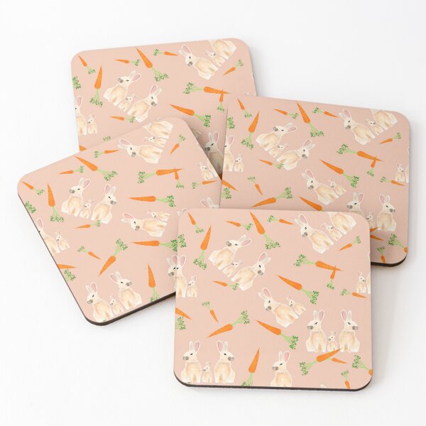 Item preview, Rabbit  bunny carrots munching spring critter  designed and sold by Bhargavi  Balachandran.