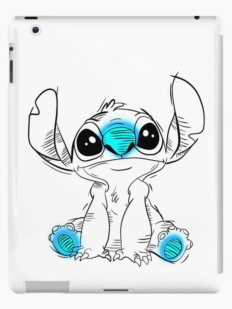 Lilo and Stitch illustration iPad Case & Skin for Sale by JakeGoodwin