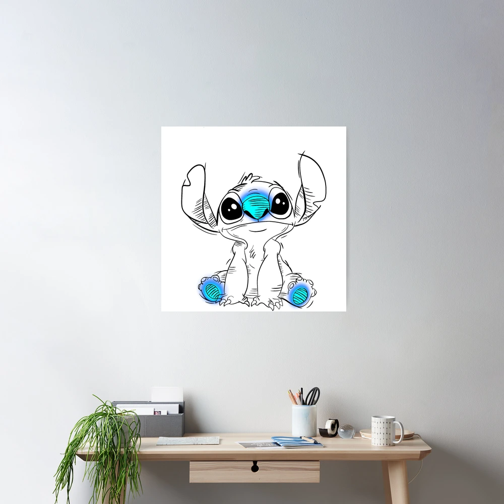 Teenage Lilo with Stitch Poster Wall Decor – Twentyonefox