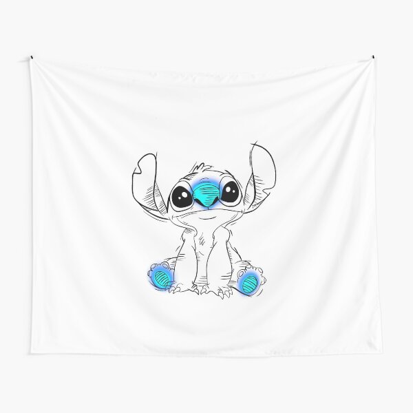 Stitch Draft from Lilo and Stitch!!  Tapestry for Sale by Mywaytothehigh